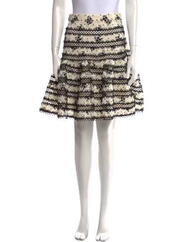 Zimmermann Lace Skirt White Lace Pattern Lace & E… - image 1