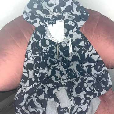Pearly Gates 2WAY DOWN JACKET VEST NYLON 5L BLACK 053-220041