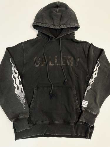 Gallery dept. flame hoodie - Gem