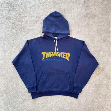 楽天市場】90s THRASHER Diamond Logo Sweat Hoodie 紺 L