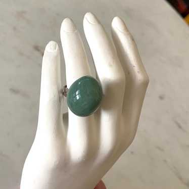 Vintage Jade Ring Adjustable