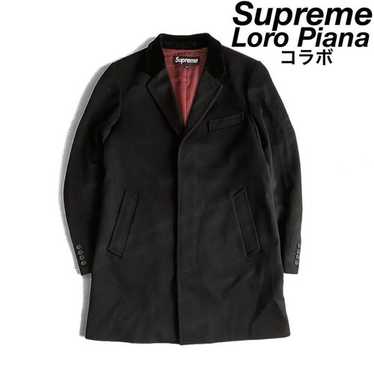 ジャケット・アウター Supreme Wool Overcoat Loro Piana Navy S Supreme Wool Trench Coat (FW18) - $648