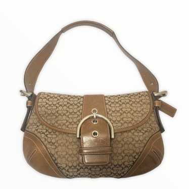 Coach Brown Leather Soho Lynn Hobo Shoulder Handbag, Classic
