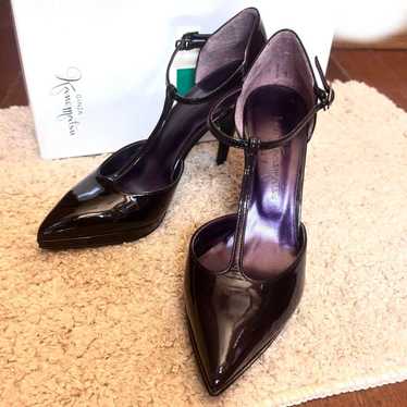 Ginza Kanematsu pumps lady’s shoes. 2 Pair of Ginza Kanematsu Pumps Black & Tan Aqua Belle Shoes