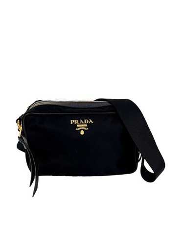 【PRADA】Cashmere Lana Padded P626PK ★関税送料込み PRADA Cashmere Blend Puffer Coat With Logo Knit Detail - Nero