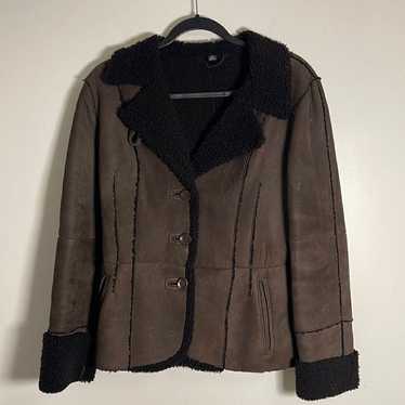 ビンテージ❣️Shearling ❣️黒 M秋冬❣️入手困難❣️昭和レトロ❣️ジャケット❣️ Vintage shearling trimmed - Gem