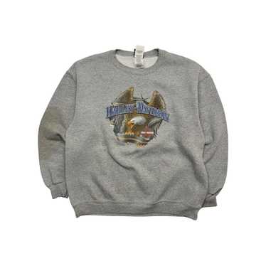 Vintage sweatshirt-harley davidson eagle - Gem
