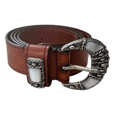 Etro leather belt - Gem
