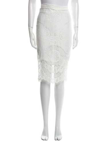 Lover Skirt White Lace Pattern Lace Trim Embellis… - image 1
