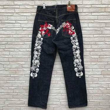 EVISU 大黒　ビックカモメ　パリ　塩谷ブラザーズ　石垣迷彩　40×33 EVISU 大黒 ビックカモメ パリ 塩谷ブラザーズ 石垣迷彩 40×33