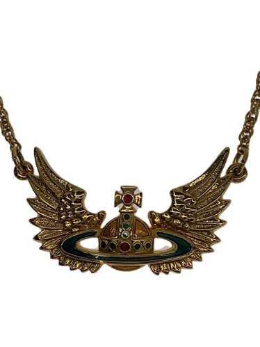 レア　vivienne westwood ウイングエナメルオーブペンダント Vivienne westwood winged orb - Gem