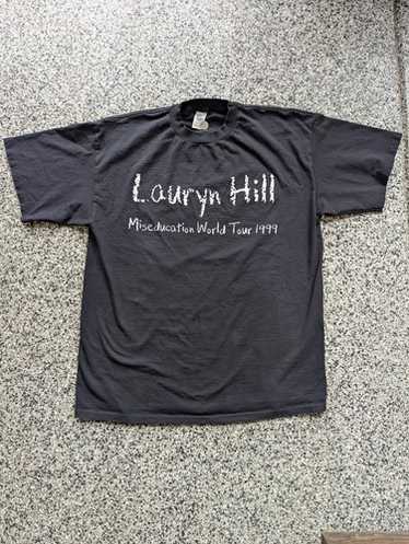 Lauryn Hill 99年 ツアーTシャツ HIPHOP R&B Lauryn Hill - Vintage 90s - Miseducation World Tour 1999