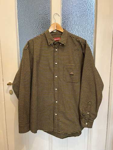 トップス Supreme Loose Fit Flannel Oxford Shirt Supreme Loose Fit Flannel Oxford Shirt Black Men's - FW24 - US
