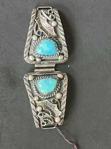 Item #1022A- Large Vintage 60's-70's Navajo Multi Stone