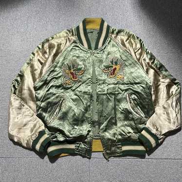 Sukajan souvenir jacket back - Gem