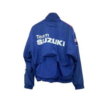 90s AKITO SUZUKI レーシングジャケット 中綿 スコットランド製 90s AKITO SUZUKI レーシングジャケット 中綿 スコットランド製