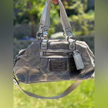 Coach Poppy Signature Groovy Shoulder Cross Bag - Gem