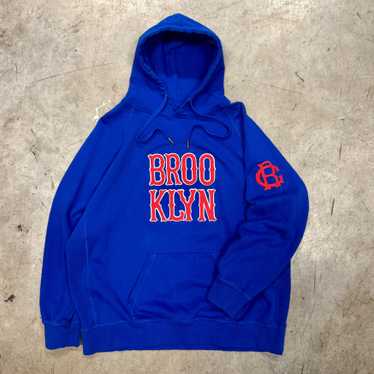 [ EBBETS FIELD ] ★Brooklyn Eagles 1935 Monogram Sweatshirt Hand Two Hand | (SOLD) Ebbets Field Flannels 1935 Brooklyn