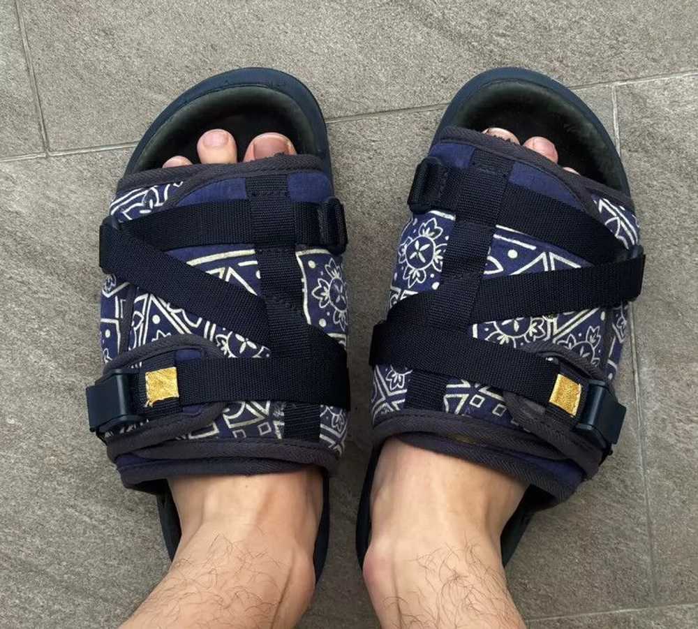 Visvim Visvim ICT Christo Bandana cashew flower antique bread slippers