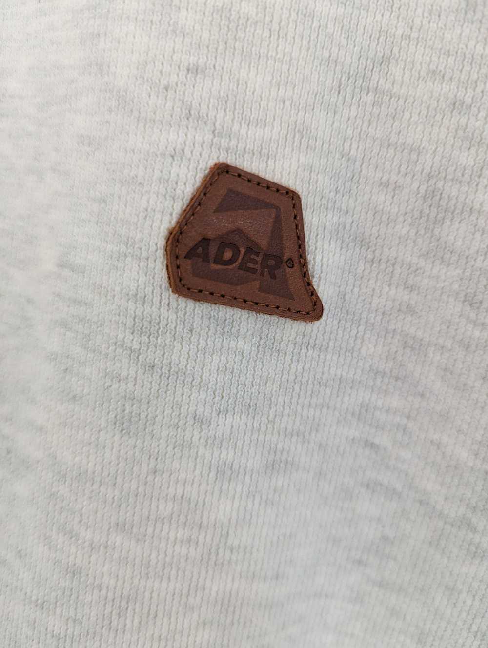 Ader Error Ader Error Quarter-Zip Leather Detaili… - image 5