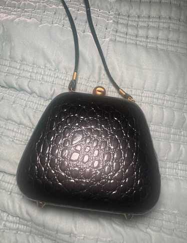 極美品【TIMMY WOODS】アカシア パーティバッグ ダークブラウン ローズ Timmy Woods | Designer Handbags Beverly Hills, CA – Timmy