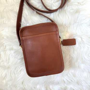 OLD COACH ショルダーバッグ　ブラウン　made in USA 90s Extremely Rare Made In USA Old Coach 9408 Shoulder Bag Dark
