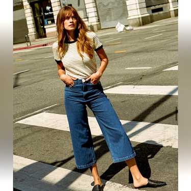 Whimsy + Row Flora Wide Leg Crop Pants Sailor Pant
