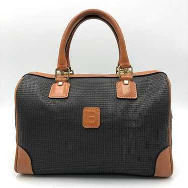 BALLY BUSY-B ミニボストン キャンバス×レザー BALLY BUSY-B ミニボストン キャンバス×レザー BALLY BUSY-B