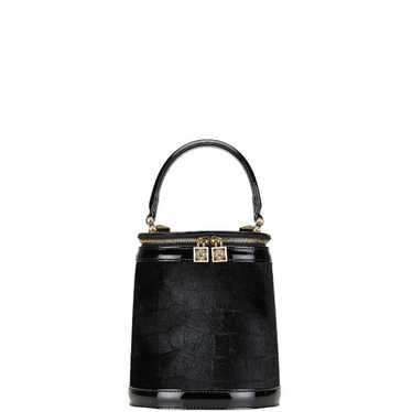 バッグ VERSACE SUNBURST LEATHER VANITY HAND BAG s-l400.jpg