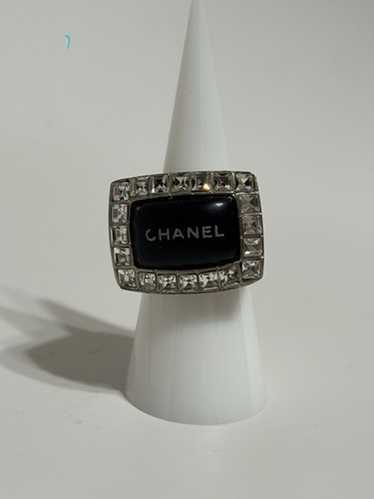 Chanel logo ring crystals - Gem