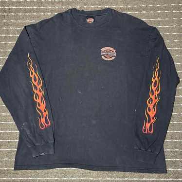 90s HARLEY DAVIDSON フレイム ファイヤー フェード 90s HARLEY DAVIDSON フレイム ファイヤー フェード