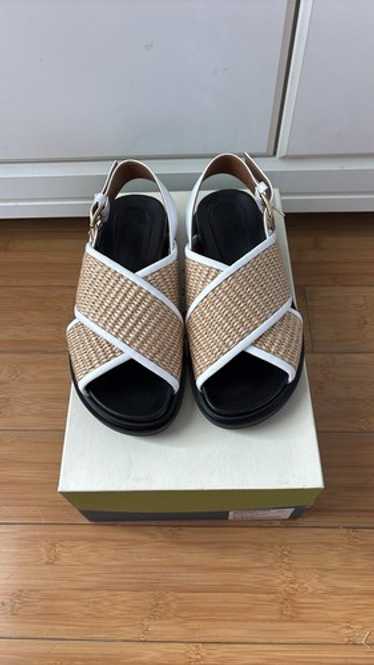 【送料&関税込】Marni fussbett Sandal MARNI Fussbett Sandals BLACK | Base Blu
