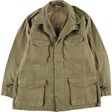 Size M, Vintage French M47 French Army Field Jacket, 100