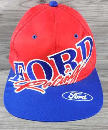 90sフォードレーシングFord Racingキャップ帽子ヴィンテージ古着USA 85e43e965fe1bf538bfd49743058f8