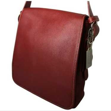 Vintage coach red saddle - Gem