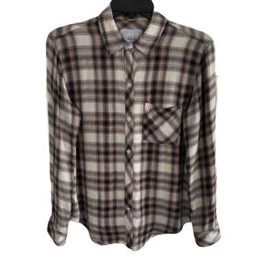 Rails Hunter Button Front Plaid Shirt