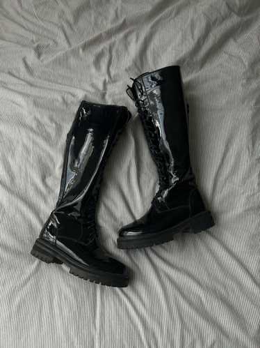 ANN DEMEULEMEESTERブーツ 38 ロングブーツ