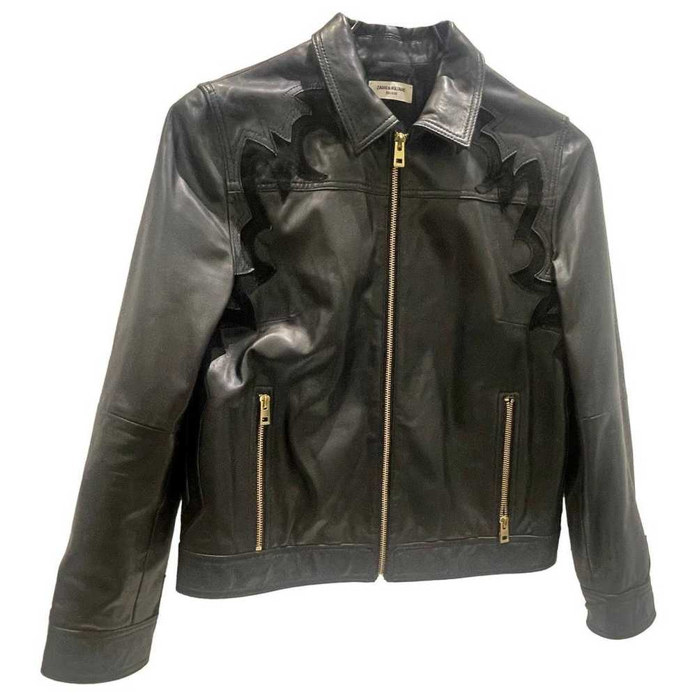 Zadig & Voltaire Leather biker jacket