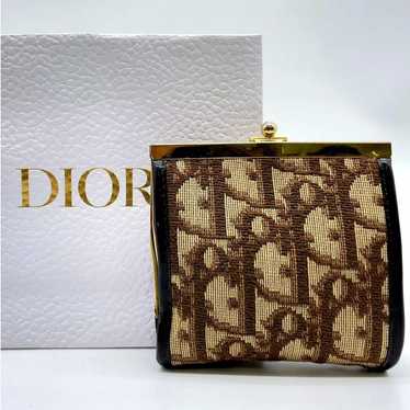 未使用‼️Dior ♡ Vintage ♡ coin case Vintage Christian Dior Pink Leather Coin jewelry Pouch