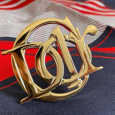 Christian dior logo brooch - Gem