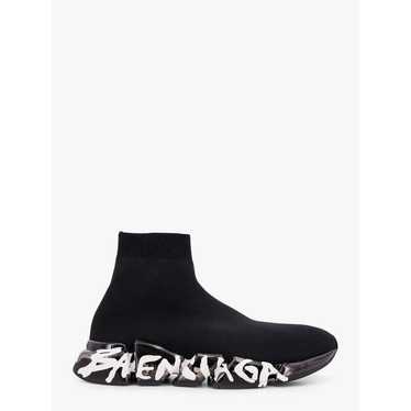 送料込+BALENCIAGA+Speed2.0Full Clear Sole Graffitiスニーカー Men's Speed 2.0 Full Clear Sole Graffiti Recycled Knit