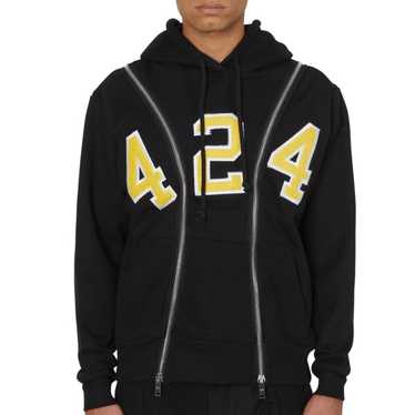 【関税込み】424 ベージュ '424' Block フーディ 424 x Born x Raised FW18 Capsule Collaboration | Hypebeast