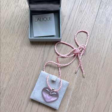 Lalique crystal pendant - Gem