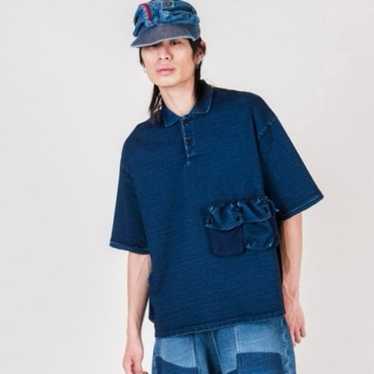 newjeansハニ着用KAPITAL COLLAR RETRO POLO