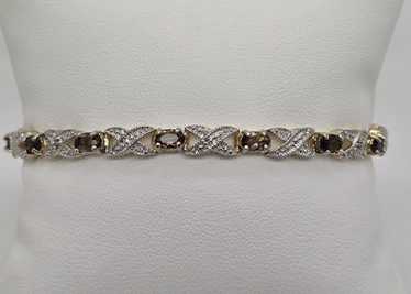 DBJ Dee Berkley ダイヤモンド エレガント 5連 925 シルバー DBJ DEE BERKLEY Sterling Silver Gold Plated Diamond