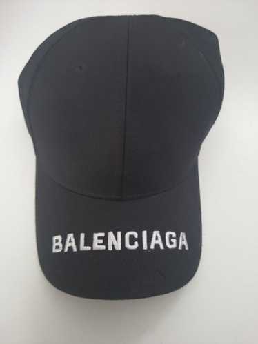ハット BALENCIAGA Black Polyester Baseball Cap Balenciaga Balenciaga / Adidas Cap | Saks Fifth Avenue