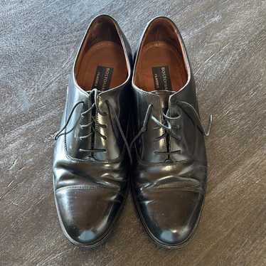 BOSTONIAN CLASSICS 黒 レザー オックスフォード Bostonian Classic Mens Black Leather Dress Shoes Size 9 D B