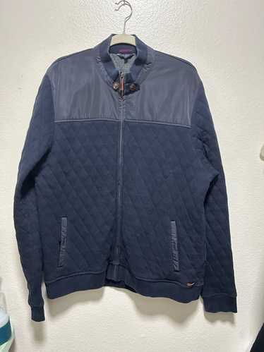 Ted Baker Quilted Bomber Jacket - Gem