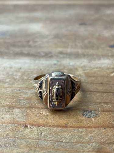 Vintage josten 10k yellow - Gem