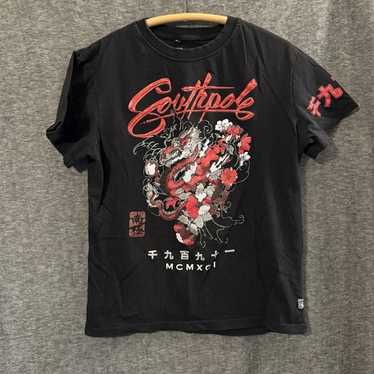 Y2k chinese dragon shirt - Gem